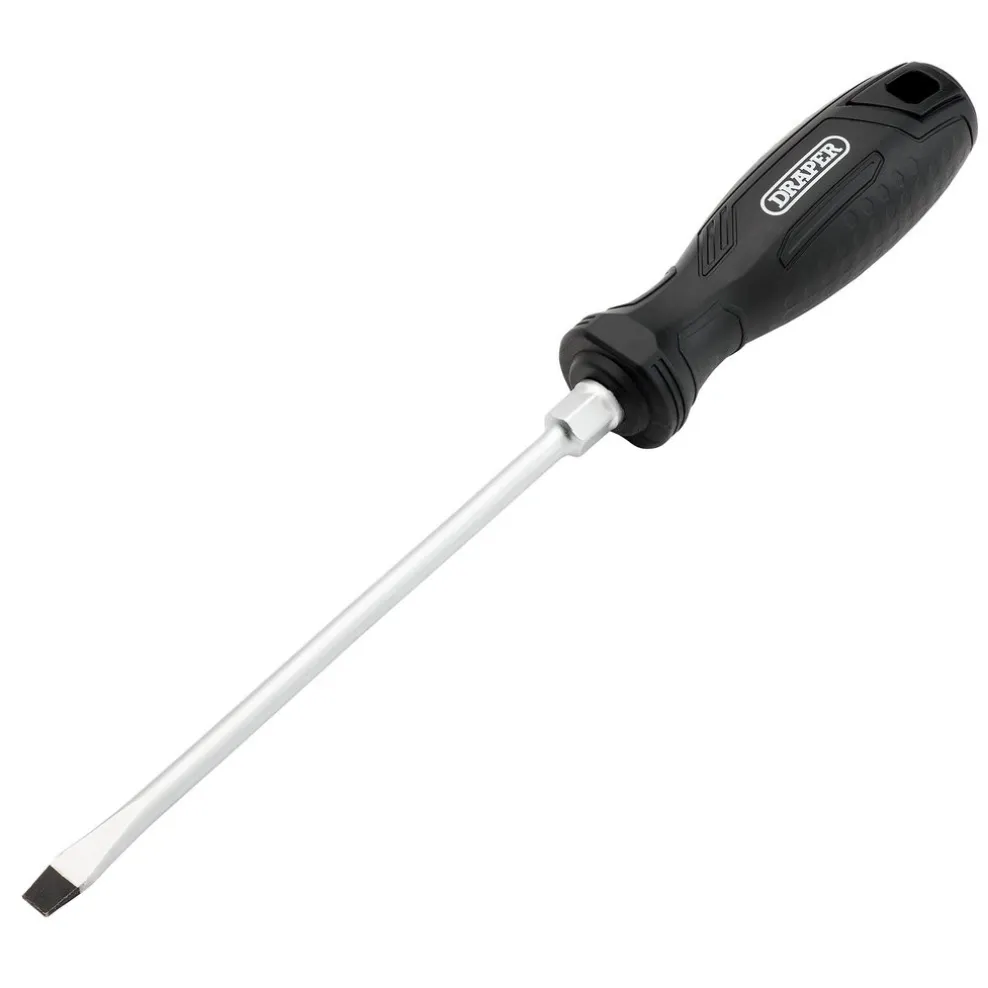 Slotted Hard Grip Screwdriver, 6.5 x 150mm
