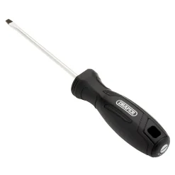 Slotted Hard Grip Screwdriver, 4 x 100mm