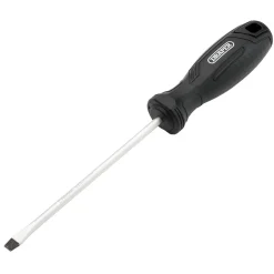 Slotted Hard Grip Screwdriver, 5.5 x 125mm