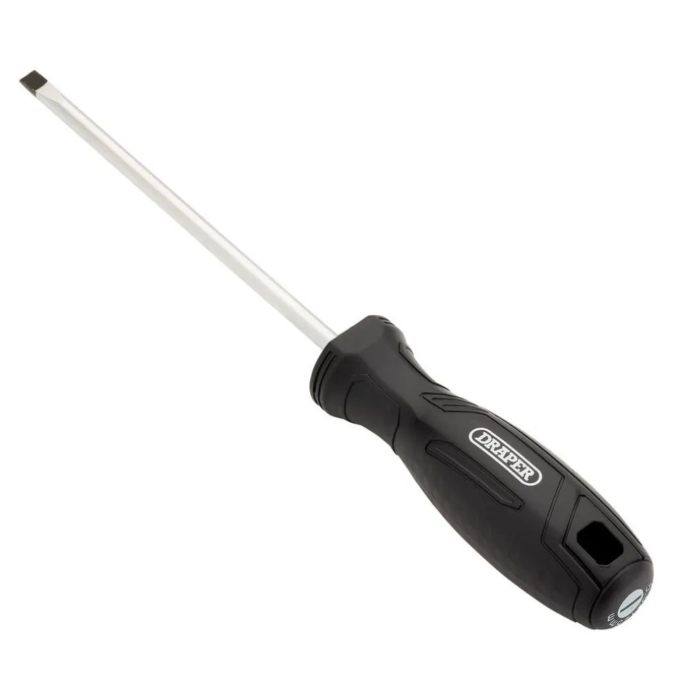 Slotted Parallel Hard Grip Screwdriver, 5.5 x 125mm
