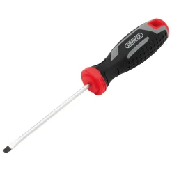 Slotted Soft Grip Screwdriver, SL4 x 100mm