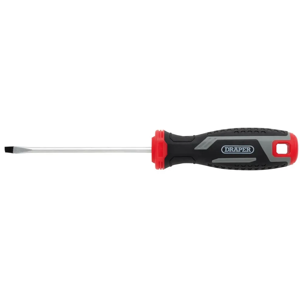 Slotted Soft Grip Screwdriver, SL4 x 100mm