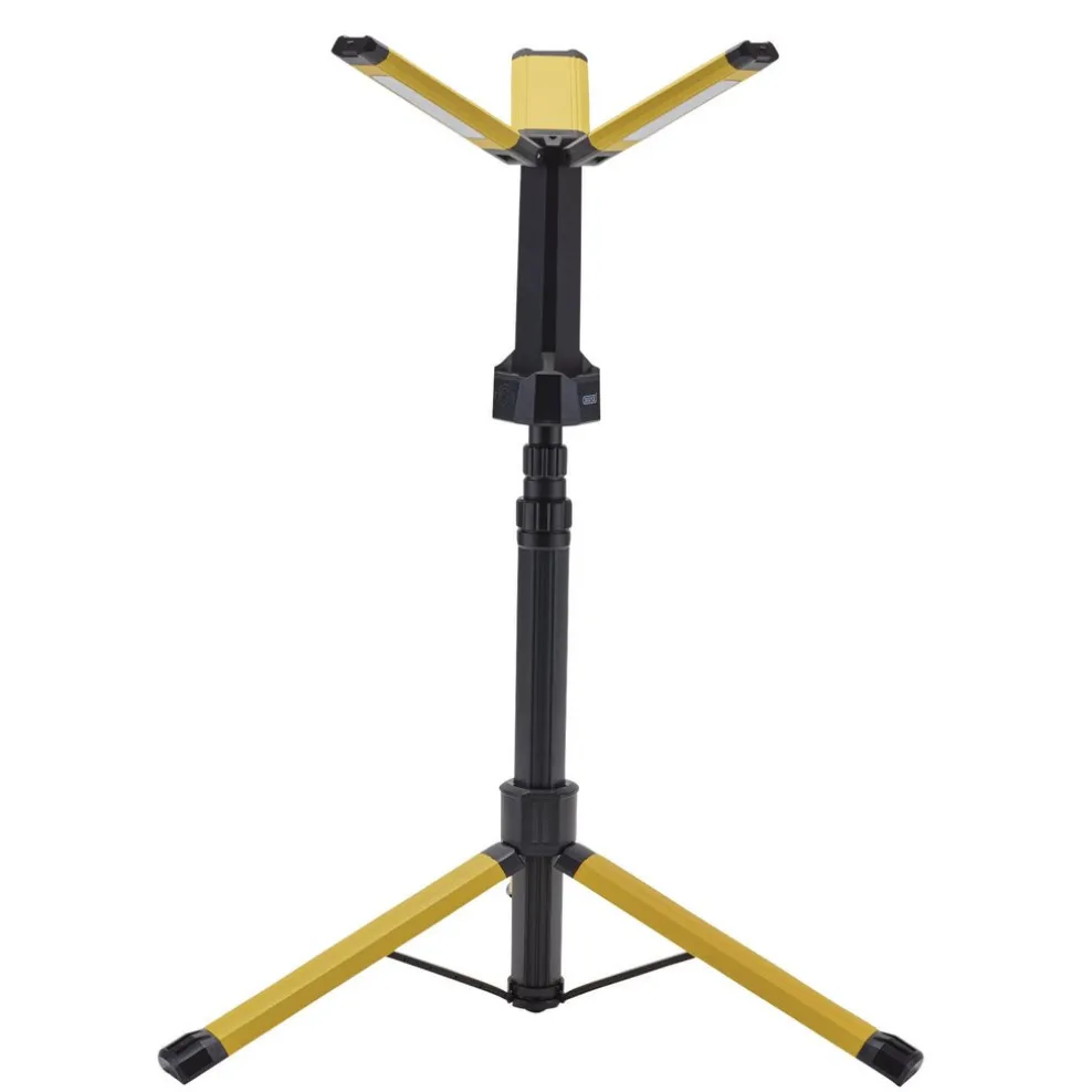 SMD LED Rechargeable Tripod Site Light, 20W, 2000 Lumens, USB Cable Supplied