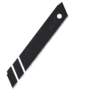 Snap-Off Segment Knife Blades, 18mm, Black (Pack of 10)