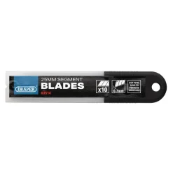 Snap-Off Segment Knife Blades, 25mm (Pack of 10)