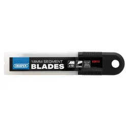 Snap-Off Segment Knife Blades, 18mm (Pack of 10)