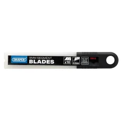 Snap-Off Segment Knife Blades, 9mm (Pack of 10)