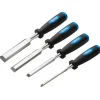 Soft Grip Bevel Edge Wood Chisel Set (4 Piece)