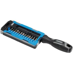 Soft Grip Magnetic Screwdriver and Bit Set, 1/4
