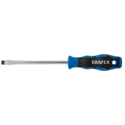 Soft Grip Plain Slot Screwdriver, 8 x 150mm