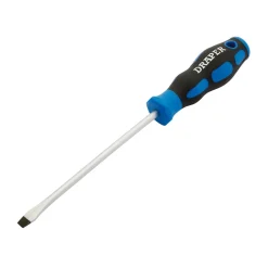 Soft Grip Plain Slot Screwdriver, 6 x 150mm