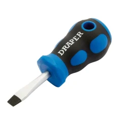 Soft Grip Plain Slot Screwdriver, 6 x 38mm