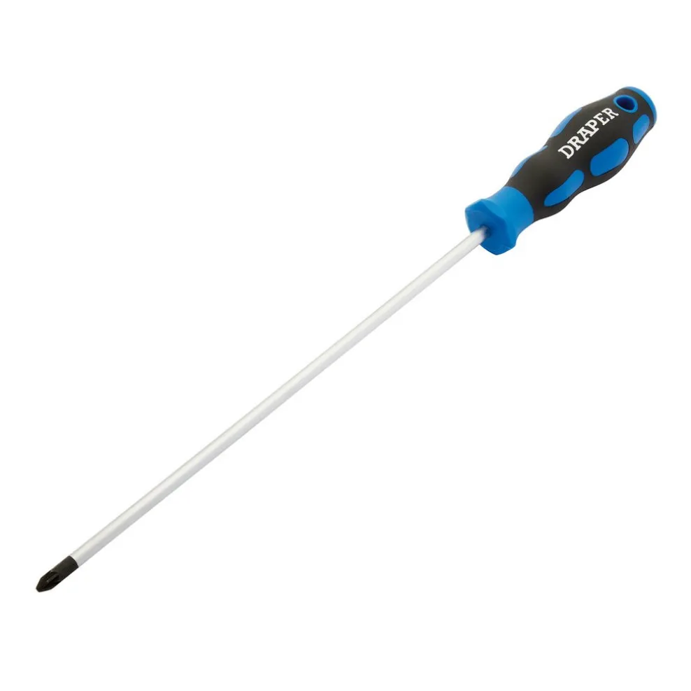 Soft Grip PZ TYPE Screwdriver, No.2 x 250mm