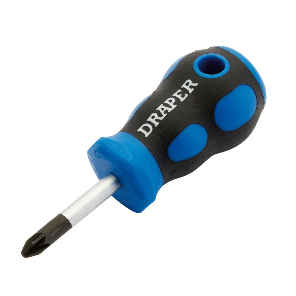 Soft Grip PZ TYPE Screwdriver, No.2 x 38mm