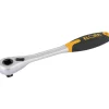 Soft Grip Reversible Ratchet, 1/2" Sq. Dr.