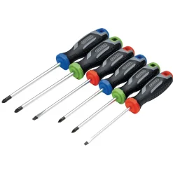 Soft Grip Screwdriver Set (6 Piece)