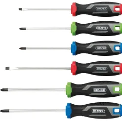 Soft Grip Screwdriver Set (6 Piece)