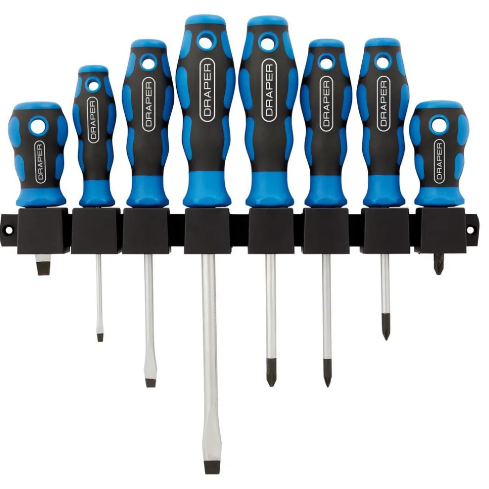 Soft Grip Screwdriver Set (8 Piece)