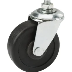 Solid Rubber Castor Wheel, 70mm