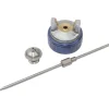 Spare Nozzle, Needle & Cap Set for Spray Guns 09706 & 09707, 1.7mm