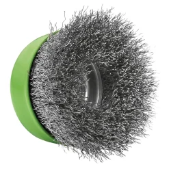 Stainless-Steel Crimped Wire Cup Brush, 75mm, M14