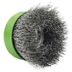 Stainless-Steel Crimped Wire Cup Brush, 65mm, M14