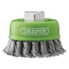 Stainless-Steel Twist-Knot Wire Cup Brush, 75mm, M14