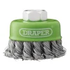 Stainless-Steel Twist-Knot Wire Cup Brush, 65mm, M14