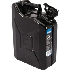 Steel Fuel Can, 10L, Black