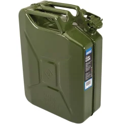 Steel Fuel Can, 20L, Green