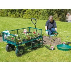 Steel Mesh Garden Cart, 200kg