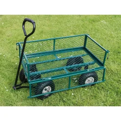 Steel Mesh Garden Cart, 200kg