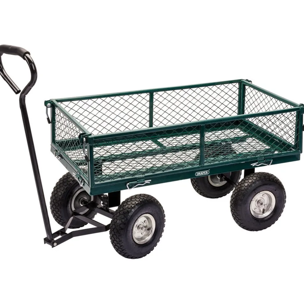 Steel Mesh Garden Cart, 200kg