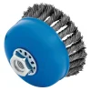 Steel Twist-Knot Wire Cup Brush, 100mm, M14