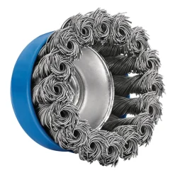 Steel Twist-Knot Wire Cup Brush, 65mm, M14