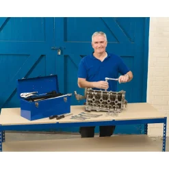 Steel Workbench, 1800 x 600 x 900mm