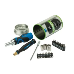 Stubby Ratchet Screwdriver and Bit Set, Special Edition - Craft Brew (23 Piece)