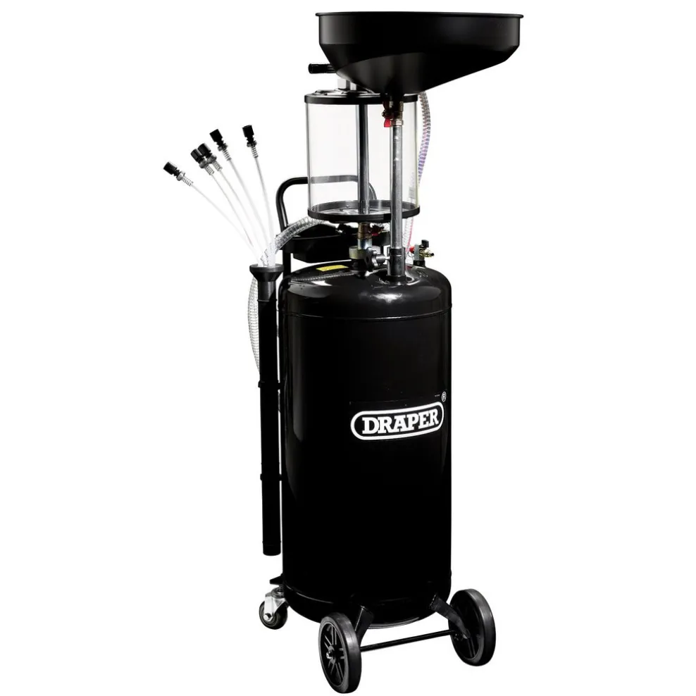 Suction Oil Drainer with Chamber, 90L