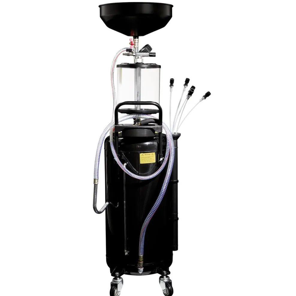 Suction Oil Drainer with Chamber, 90L
