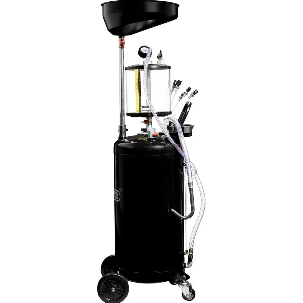 Suction Oil Drainer with Chamber, 90L
