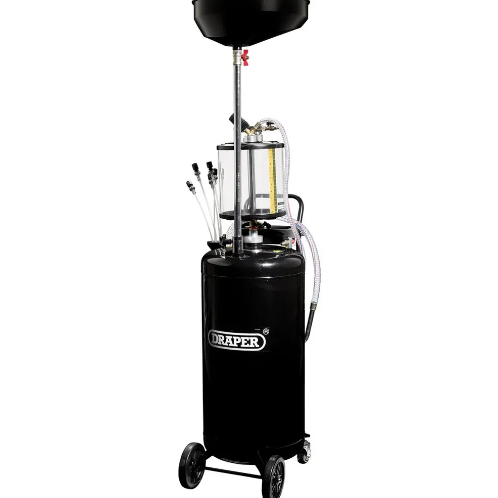 Suction Oil Drainer with Chamber, 90L