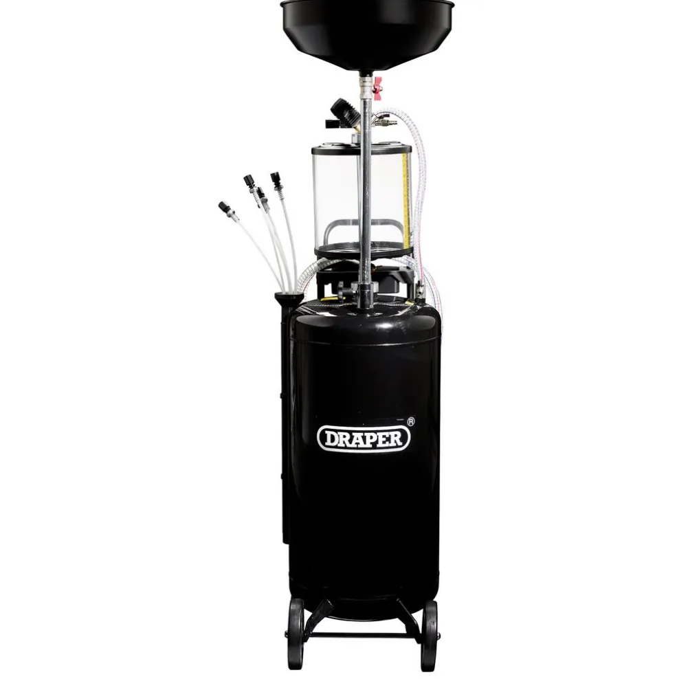 Suction Oil Drainer with Chamber, 90L