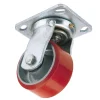 Swivel Plate Fixing Heavy Duty Polyurethane Wheel, 125mm Diameter, S.W.L. 300kg