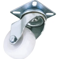 Swivel Plate Fixing Nylon Wheel, 50mm Diameter, S.W.L. 50kg