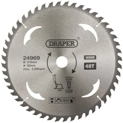 TCT Circular Saw Blade for Wood, 315 x 30mm, 48T