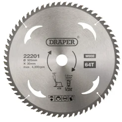 TCT Circular Saw Blade for Wood, 305 x 30mm, 64T