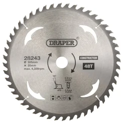 TCT Construction Circular Saw Blade, 305 x 30mm, 48T
