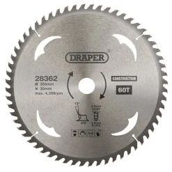 TCT Construction Circular Saw Blade, 305 x 30mm, 60T