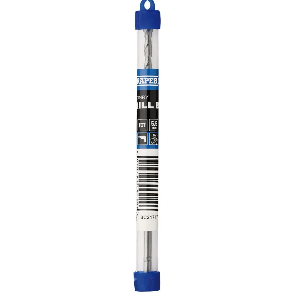 TCT Masonry Drill Bit, 5.5 x 150mm