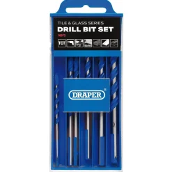 TCT Tile and Glass Drill Bit Set (6 Piece)